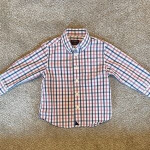 UNTUCKit Kids Checkered Button Down Shirt